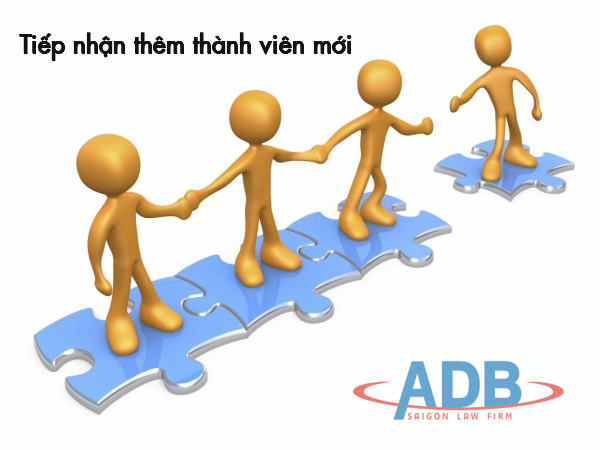 Tiếp nhận thêm thành viên mới trong công ty hợp danh 19 Tiếp nhận thêm thành viên mới - Hỗ trợ, tư vấn pháp lý nhanh