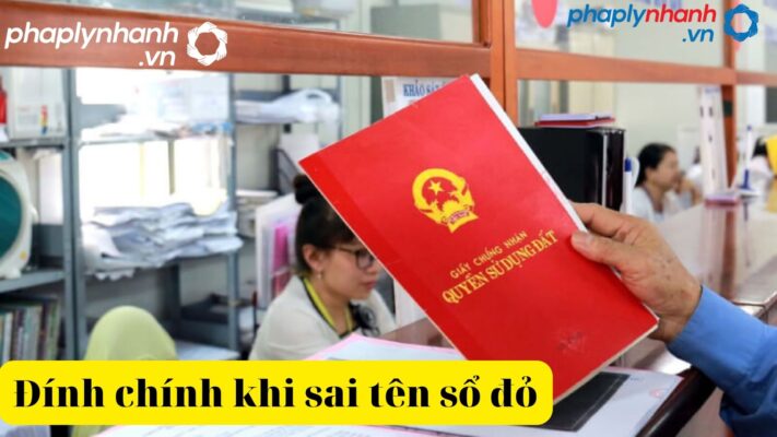 Phương pháp xử lý và Hồ sơ làm thủ tục đính chính khi sai tên trên sổ đỏ 1 Đính chính khi sai tên sổ đỏ-tư vấn, hỗ trợ pháp lý nhanh