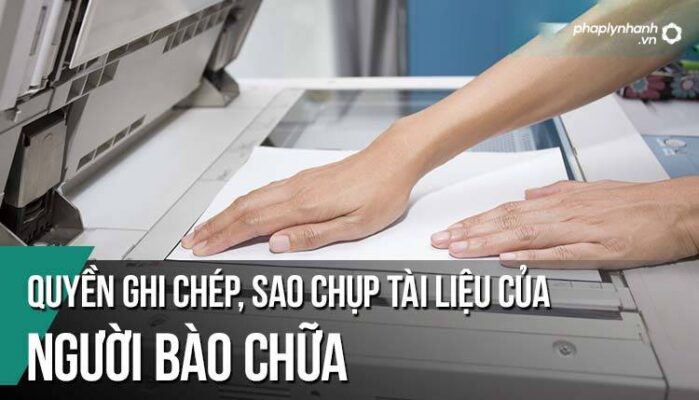 Đọc, ghi chép, sao chụp tài liệu trong hồ sơ vụ án? 1 Đọc, ghi chép, sao chụp tài liệu trong hồ sơ vụ án - Tư vấn, hỗ trợ pháp lý nhanh