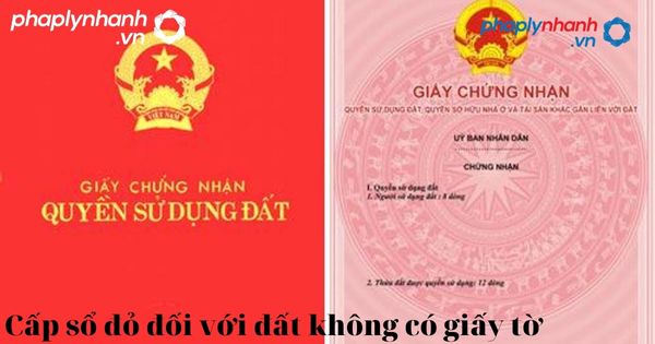 cấp sổ đỏ đối với đất không có giấy tờ-tư vấn, hỗ trợ pháp lý nhanh