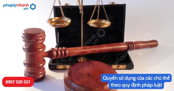 Quyền sử dụng của các chủ thể theo quy định trong Bộ luật Dân sự 2015? 4 Quyền sử dụng của các chủ thể theo quy định pháp luật-Hỗ trợ, tư vấn pháp lý nhanh