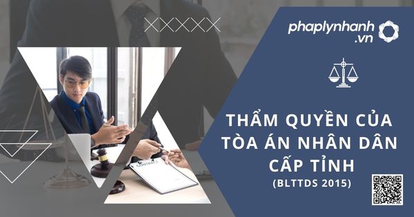 Thẩm quyền của Tòa án nhân dân cấp tỉnh là gì? 8 Thẩm quyền của Tòa án nhân dân cấp tỉnh - Tư vấn, hỗ trợ pháp lý nhanh