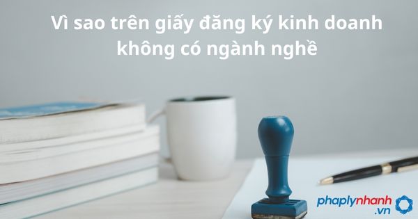 Vì sao trên giấy đăng ký kinh doanh không có ngành nghề 3 Vì sao trên giấy đăng ký kinh doanh không có ngành nghề - tư vấn hỗ trợ pháp lý nhanh