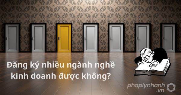 Đăng ký nhiều ngành nghề kinh doanh được không? 1 đăng ký nhiều ngành nghề kinh doanh - tư vấn hỗ trợ pháp lý nhanh