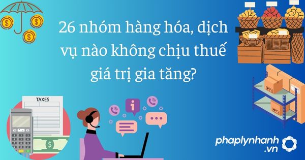 26 nhóm hàng hóa, dịch vụ nào không chịu thuế giá trị gia tăng? 3 26 nhóm hàng hóa, dịch vụ nào không chịu thuế giá trị gia tăng - tư vấn hỗ trợ pháp lý nhanh