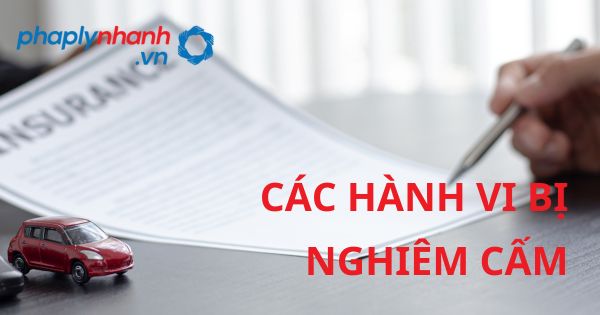 Các hành vi bị nghiêm cấm theo luật kinh doanh bảo hiểm? 7 CÁC HÀNH VI BỊ NGHIÊM CẤM THEO LUẬT KINH DOANH BẢO HIỂM - HỖ TRỢ, TƯ VẤN PHÁP LÝ NHANH