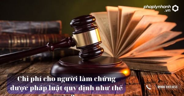 Chi phí cho người làm chứng được pháp luật quy định như thế nào? 4 Chi phí cho người làm chứng được pháp luật quy định như thế nào - Tư vấn, hỗ trợ pháp lý nhanh
