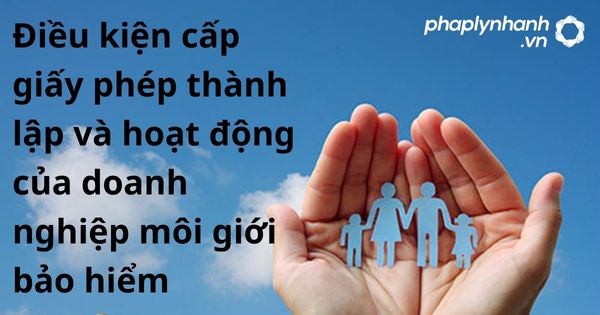 Điều kiện cấp giấy phép thành lập và hoạt động của doanh nghiệp môi giới bảo hiểm theo luật kinh doanh bảo hiểm 2022? 15 Điều kiện cấp giấy phép thành lập và hoạt động của doanh nghiệp môi giới bảo hiểm - hỗ trợ tư vấn pháp lý nhanh