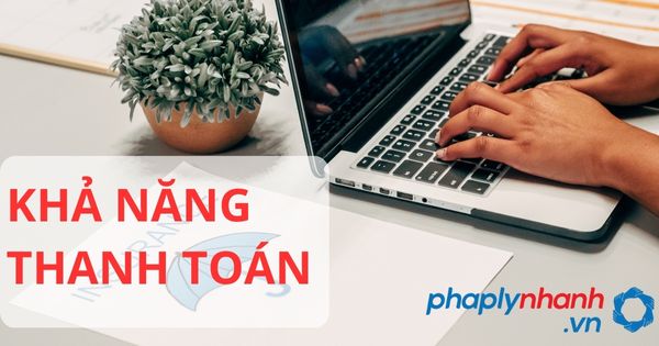 Khả năng thanh toán theo luật kinh doanh bảo hiểm 2022? 1 KHẢ NĂNG THANH TOÁN - HỖ TRỢ, TƯ VẤN PHÁP LÝ NHANH