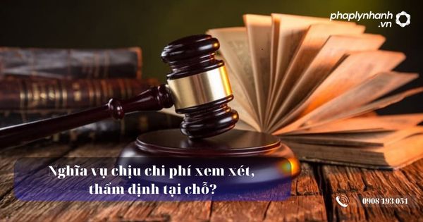 Nghĩa vụ chịu chi phí xem xét, thẩm định tại chỗ? 1 Nghĩa vụ chịu chi phí xem xét, thẩm định tại chỗ - Tư vấn, hỗ trợ pháp lý nhanh
