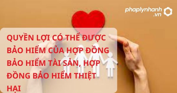 Quy định về quyền lợi có thể được bảo hiểm của hợp đồng bảo hiểm tài sản, hợp đồng bảo hiểm thiệt hại theo luật kinh doanh bảo hiểm 2022? 11 QUYỀN LỢI CÓ THỂ ĐƯỢC BẢO HIỂM CỦA HỢP ĐỒNG BẢO HIỂM TÀI SẢN, HỢP ĐỒNG BẢO HIỂM THIỆT HẠI - HỖ TRỢ, TƯ VẤN PHÁP LÝ NHANH