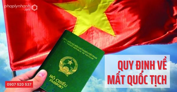 Quy định về mất quốc tịch theo Luật quốc tịch 2008 - Tư vấn hỗ trợ pháp lý nhanh