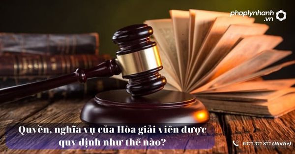 Khen thưởng, xử lý vi phạm đối với Hòa giải viên 9 Quyền, nghĩa vụ của Hòa giải viên được quy định như thế nào - Tư vấn, hỗ trợ pháp lý nhanh