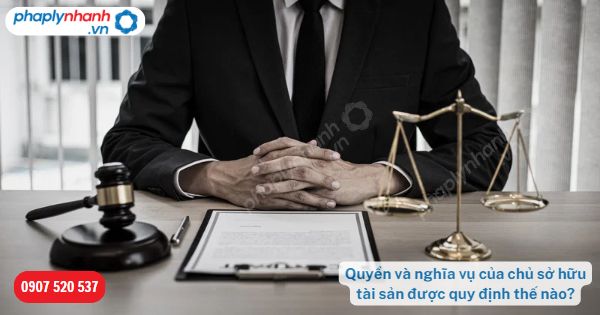 Quyền và nghĩa vụ của chủ sở hữu tài sản được quy định như thế nào? 1 Quyền và nghĩa vụ của chủ sở hữu tài sản-Hỗ trợ, tư vấn pháp lý nhanh