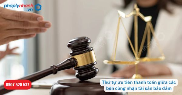 Thứ tự ưu tiên thanh toán giữa các bên cùng nhận tài sản bảo đảm được quy định như thế nào? 19 Thứ tự ưu tiên thanh toán giữa các bên cùng nhận tài sản bảo đảm-Hỗ trợ, tư vấn pháp lý nhanh
