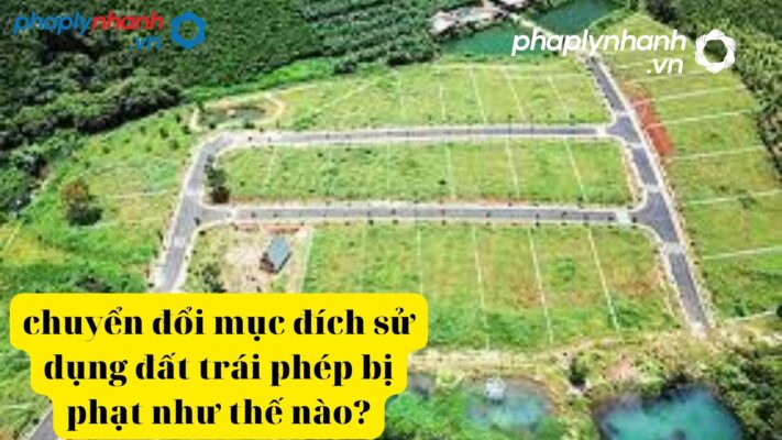 chuyển đổi mục đích sử dụng đất trái phép-tư vấn, hỗ trợ pháp lý nhanh