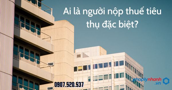 Ai là người nộp thuế tiêu thụ đặc biệt - tư vấn hỗ trợ pháp lý nhanh