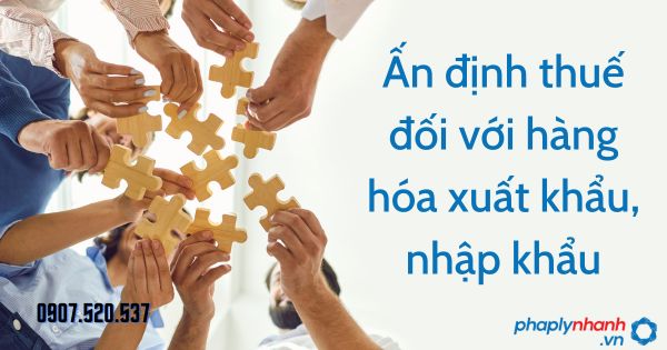 Ấn định thuế đối với hàng hóa xuất khẩu, nhập khẩu 1 Ấn định thuế đối với hàng hóa xuất khẩu, nhập khẩu - tư vấn hỗ trợ pháp lý nhanh