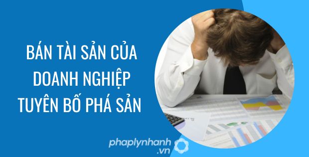 BÁN TÀI SẢN CỦA DOANH NGHIỆP TUYÊN BỐ PHÁ SẢN 1 BÁN TÀI SẢN CỦA DOANH NGHIỆP TUYÊN BỐ PHÁ SẢN