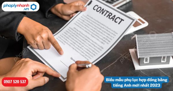 Biểu mẫu phụ lục hợp đồng bằng tiếng Anh mới nhất 2023 1 Biểu mẫu phụ lục hợp đồng bằng tiếng Anh mới nhất 2023-Hỗ trợ, tư vấn pháp lý nhanh