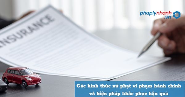 Các hình thức xử phạt vi phạm hành chính và biện pháp khắc phục hậu quả như thế nào? 1 Các hình thức xử phạt vi phạm hành chính và biện pháp khắc phục hậu quả - hỗ trợ, tư vấn pháp lý nhanh
