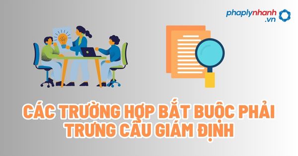 Các trường hợp bắt buộc phải trưng cầu giám định? 1 Các trường hợp bắt buộc phải trưng cầu giám định - Tư vấn, hỗ trợ pháp lý nhanh