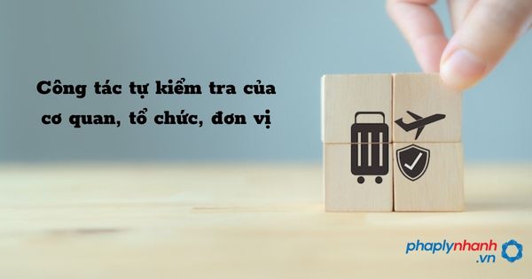 Công tác tự kiểm tra của cơ quan, tổ chức, đơn vị như thế nào? 1 Công tác tự kiểm tra của cơ quan, tổ chức, đơn vị - hỗ trợ, tư vấn pháp lý nhanh