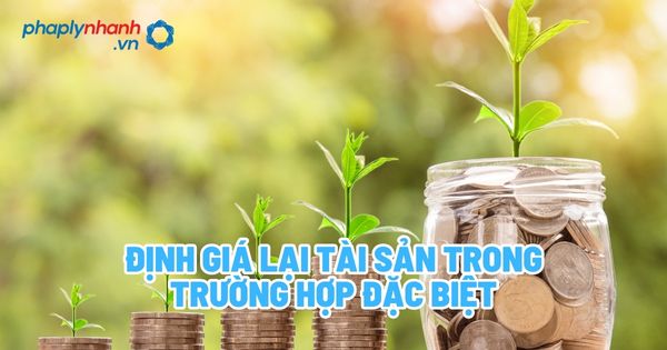 Định giá lại tài sản trong trường hợp đặc biệt? 1 Định giá lại tài sản trong trường hợp đặc biệt - Tư vấn, hỗ trợ pháp lý nhanh