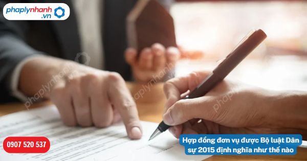 Hợp đồng đơn vụ được Bộ luật Dân sự 2015 định nghĩa như thế nào? 1 Hợp đồng đơn vụ được Bộ luật Dân sự 2015 định nghĩa như thế nào-Hỗ trợ, tư vấn pháp lý nhanh