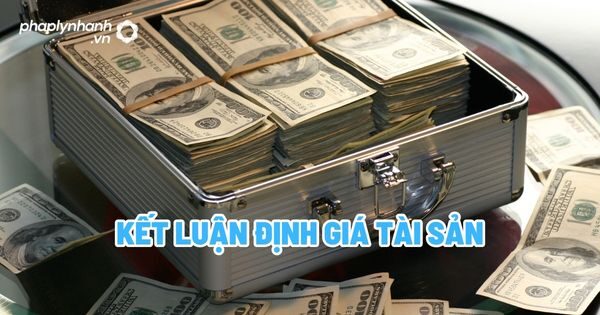 Kết luận định giá tài sản? 17 Kết luận định giá tài sản - Tư vấn, hỗ trợ pháp lý nhanh