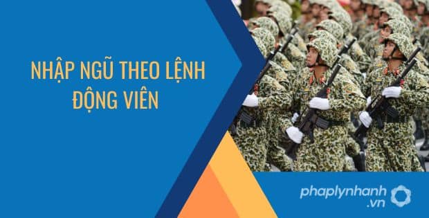 NHẬP NGŨ THEO LỆNH ĐỘNG VIÊN 1 NHẬP NGŨ THEO LỆNH ĐỘNG VIÊN