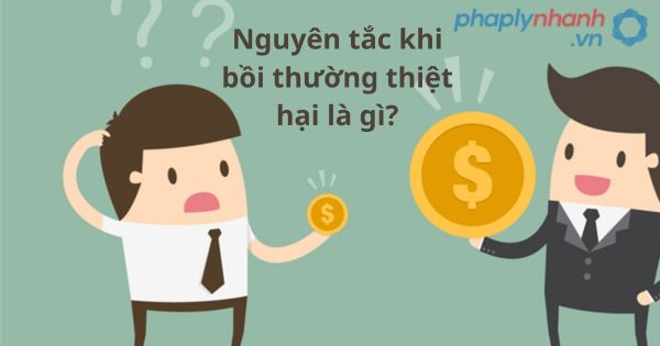 Nguyên tắc khi bồi thường thiệt hại là gì? 1 Nguyên tắc khi bồi thường thiệt hại là gì?