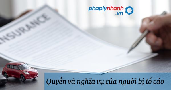 Quyền và nghĩa vụ của người bị tố cáo như thế nào? 1 Quyền và nghĩa vụ của người bị tố cáo - hỗ trợ, tư vấn pháp lý nhanh