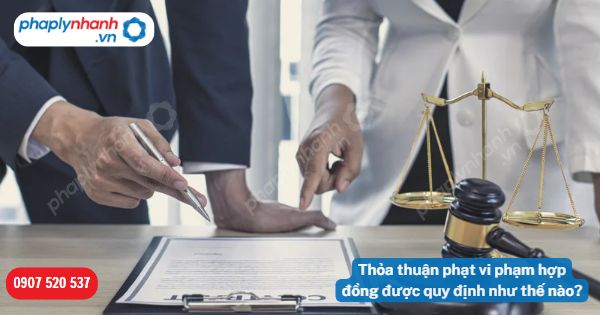 Thỏa thuận phạt vi phạm hợp đồng được quy định như thế nào? 1 Thỏa thuận phạt vi phạm hợp đồng được quy định như thế nào-Hỗ trợ, tư vấn pháp lý nhanh