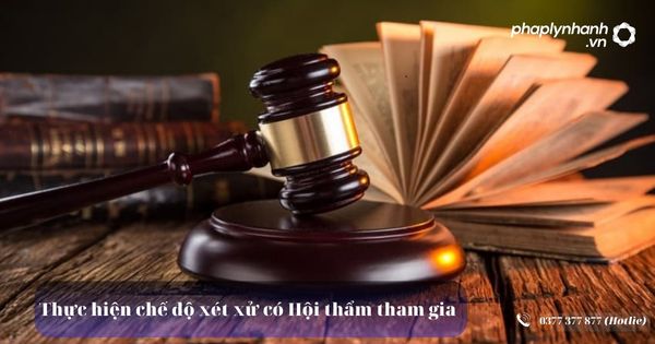 Thực hiện chế độ xét xử có Hội thẩm tham gia 9 Thực hiện chế độ xét xử có Hội thẩm tham gia - Tư vấn, hỗ trợ pháp lý nhanh