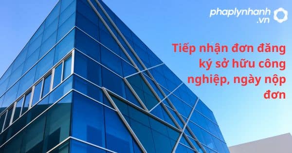 Tiếp nhận đơn đăng ký sở hữu công nghiệp, ngày nộp đơn như thế nào? 5 Tiếp nhận đơn đăng ký sở hữu công nghiệp, ngày nộp đơn - hỗ trợ, tư vấn pháp lý nhanh