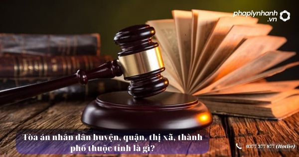 Tòa án nhân dân huyện, quận, thị xã, thành phố thuộc tỉnh là gì? 1 Tòa án nhân dân huyện, quận, thị xã, thành phố thuộc tỉnh là gì?