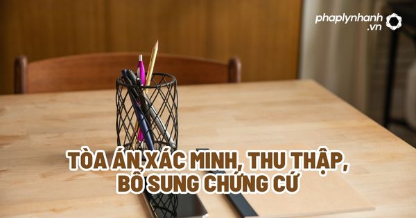 Tòa án xác minh, thu thập, bổ sung chứng cứ - Tư vấn, hỗ trợ pháp lý nhanh