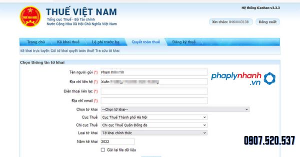 Hướng Dẫn Tự Quyết Toán thuế Thu nhập cá nhân Online 2023 4 bước 3 thuế thu nhập cá nhân - tư vấn hỗ trợ pháp lý nhanh