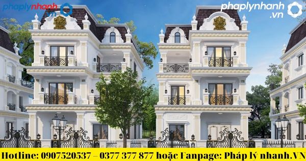 biệt thự song lập- tư vấn, hỗ trợ pháp lý nhanh