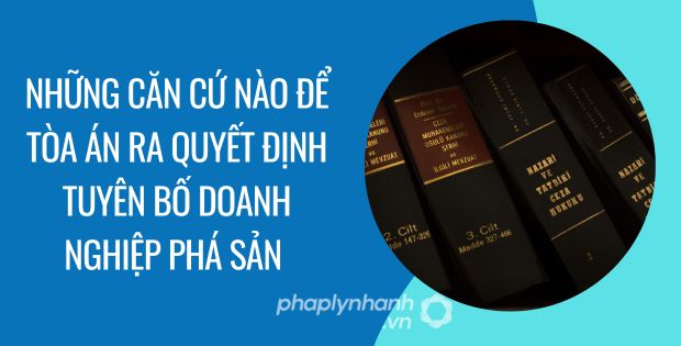 NHỮNG CĂN CỨ NÀO ĐỂ TÒA ÁN RA QUYẾT ĐỊNH TUYÊN BỐ DOANH NGHIỆP PHÁ SẢN 1 những căn cứ nào để tòa án ra quyết định tuyên bố doanh nghiệp phá sản