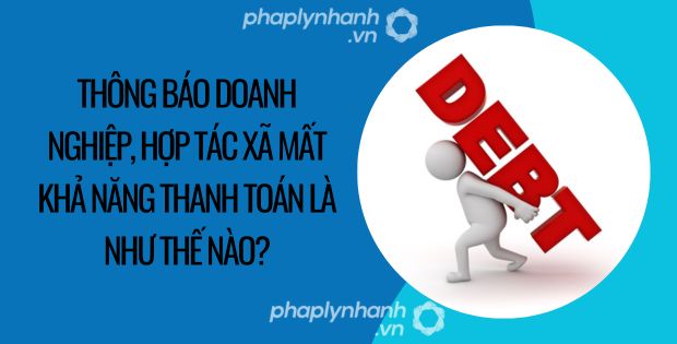 DOANH NGHIỆP, HỢP TÁC XÃ MẤT KHẢ NĂNG THANH TOÁN LÀ NHƯ THẾ NÀO ? 1 thông báo doanh nghiệp, hợp tác xã mất khả năng thanh toán là như thế nào