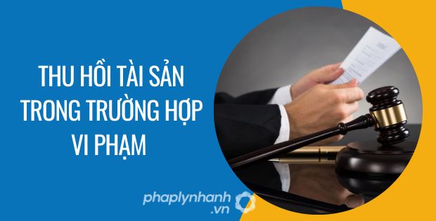 THU HỒI TÀI SẢN TRONG TRƯỜNG HỢP CÓ VI PHẠM 1 thu hồi tài sản trong trường hợp vi phạm