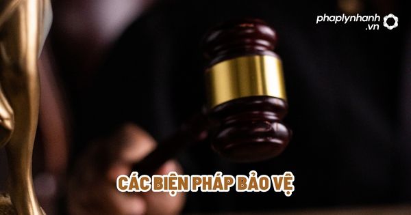 Các biện pháp bảo vệ? 1 Các biện pháp bảo vệ - Tư vấn, hỗ trợ pháp lý nhanh