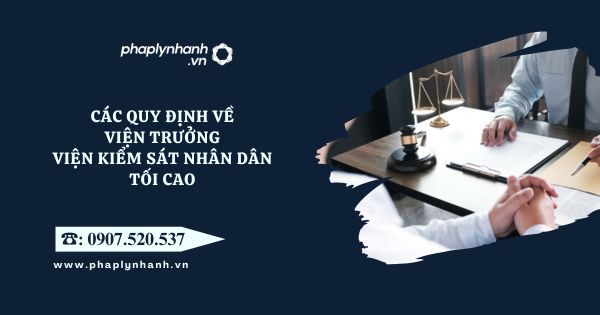 Viện trưởng Viện kiểm sát nhân dân tối cao 1 Các quy định về Viện trưởng Viện kiểm sát nhân dân tối cao - Tư vấn, hỗ trợ pháp lý nhanh