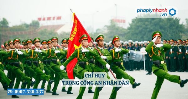 Chỉ huy trong Công an nhân dân 1 Chỉ huy trong Công an nhân dân
