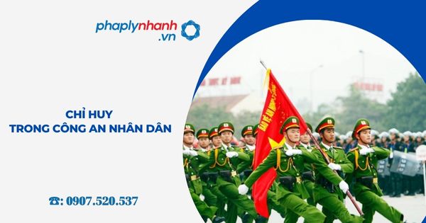 Chỉ huy trong Công an nhân dân 17 Chỉ huy trong Công an nhân dân