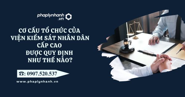 Cơ cấu tổ chức của Viện kiểm sát nhân dân cấp cao được quy định như thế nào? 22 Viện kiếm sát nhân dân cấp cao - Tư vấn, hỗ trợ pháp lý nhanh