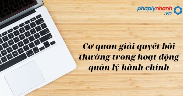 Cơ quan giải quyết bồi thường trong hoạt động quản lý hành chính - hỗ trợ, tư vấn pháp lý nhanh