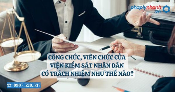 Công chức, viên chức của Viện kiểm sát nhân dân có trách nhiệm như thế nào? 9 Công chức, viên chức của Viện kiểm sát nhân dân có trách nhiệm như thế nào?